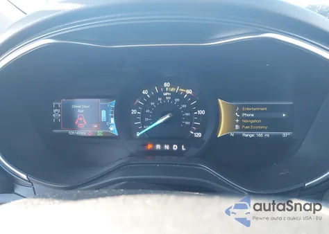 2019 Ford Fusion Hybrid Titanium из США, поврежденный, VIN 3FA6P0RU6KR119370